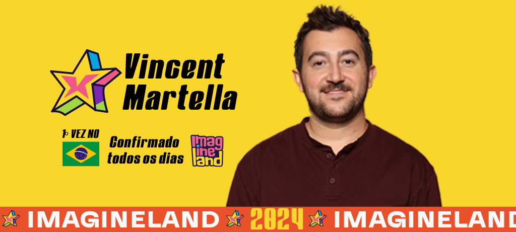 Vincent Martella virá ao Brasil em julho para o Imagineland