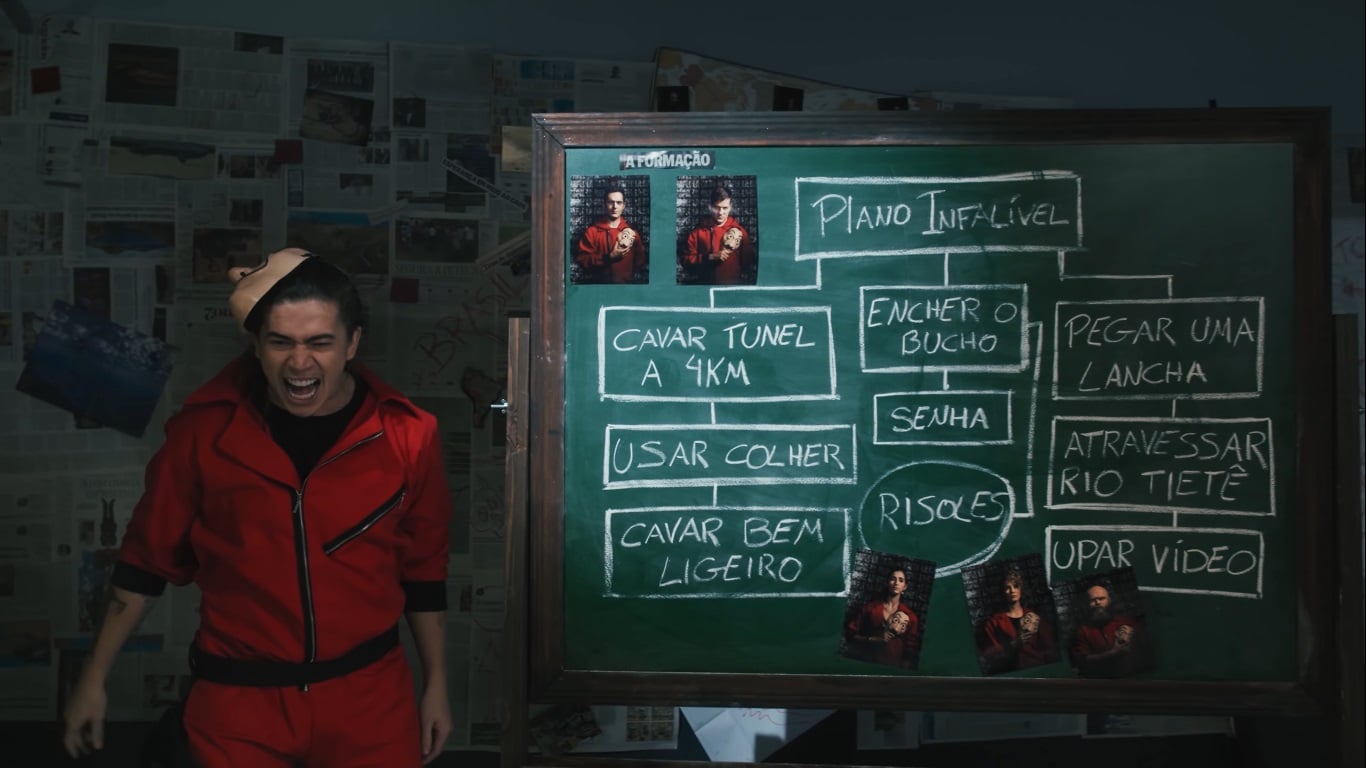 La Casa de Papel | 4ª Temporada ganha comercial com Whindersson Nunes