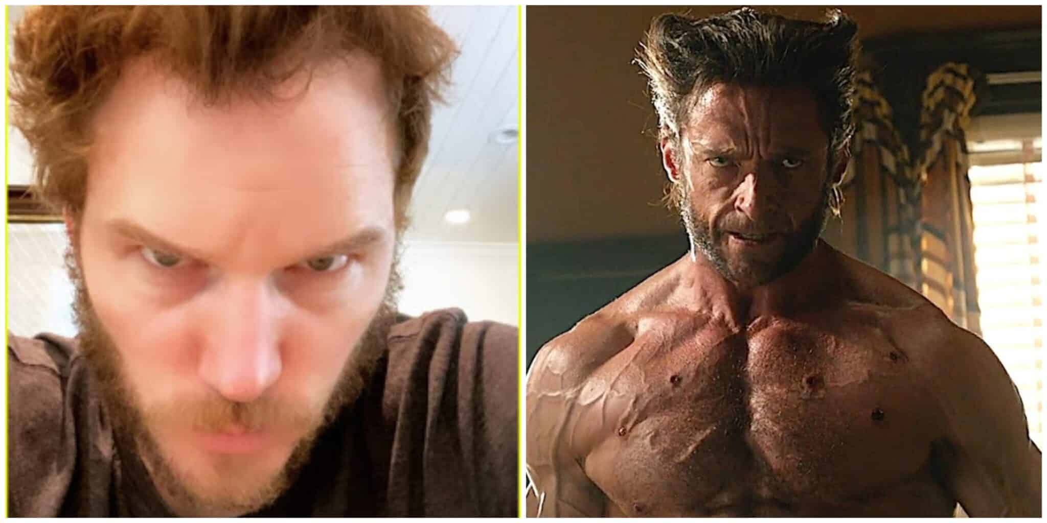 Chris Pratt mostra em selfie sua barba estilo Wolverine em quarentena