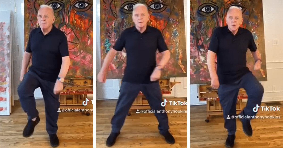 Anthony Hopkins adere ao TikTok e desafia Arnold Schwarzenegger e Sylvester Stallone