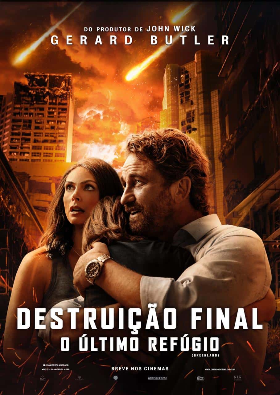 Diamonds Films divulga cartaz de Destruição Final: O Último Refúgio