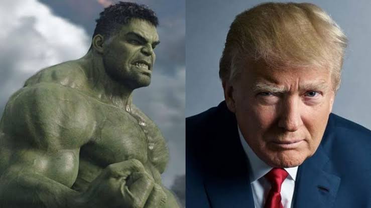 Homem vestido de Hulk destrói estrela de Donald Trump na Calçada da Fama