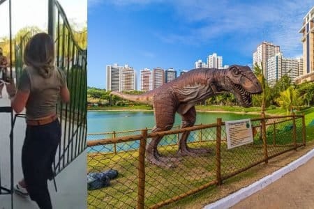 Um dia após inauguração pessoas ficam presas no Jurassic Park brasileiro; confira