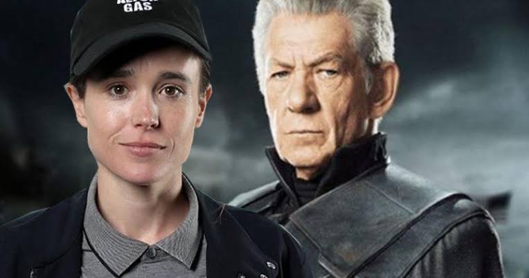 Ian McKellen, o Magneto, apoia Elliot Page e comemora sua coragem