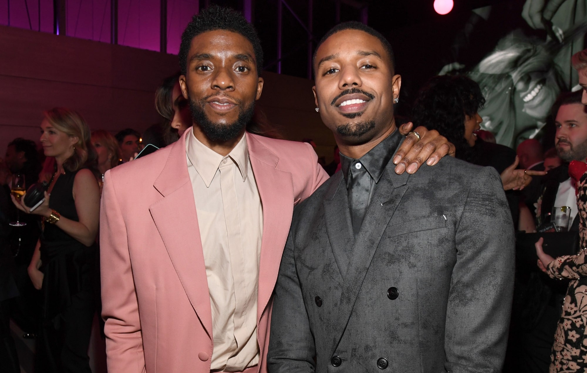 Michael B. Jordan relembra Chadwick Boseman: “Isso foi o que mais me fez chorar em 2020”