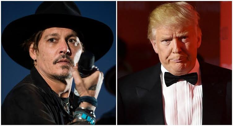 Trump usa vídeo de Johnny Depp para mostrar que houve violência contra o ex-presidente; confira