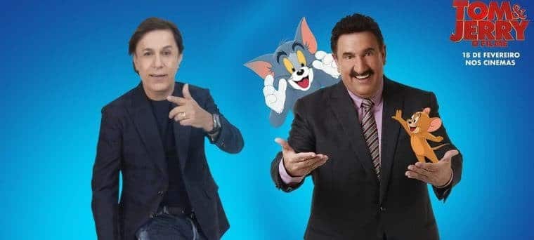 Ratinho e Tom Cavalcante  irão “dublar” Tom & Jerry: O Filme”; confira!