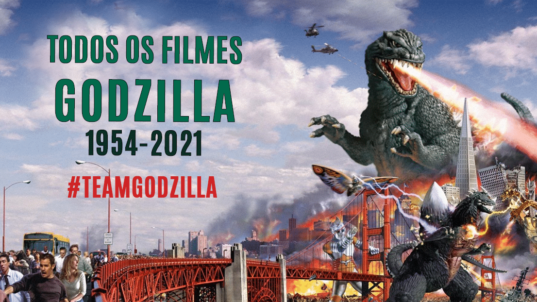 Todos os filmes do Godzilla (1954-2021)