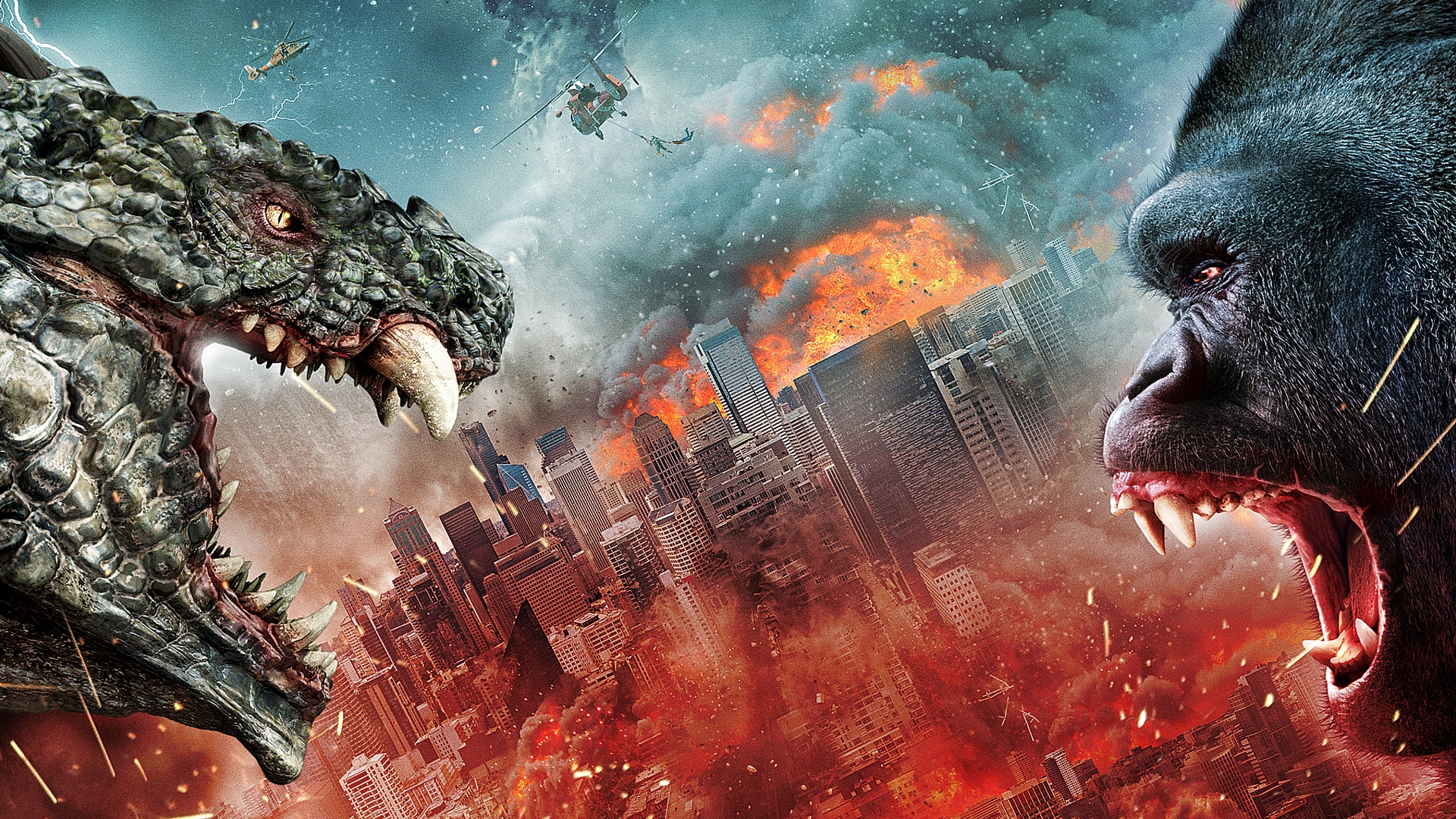 Ape vs. Monster | Inspirado em Godzilla vs Kong, novo filme dos criadores de Sharknado ganha trailer