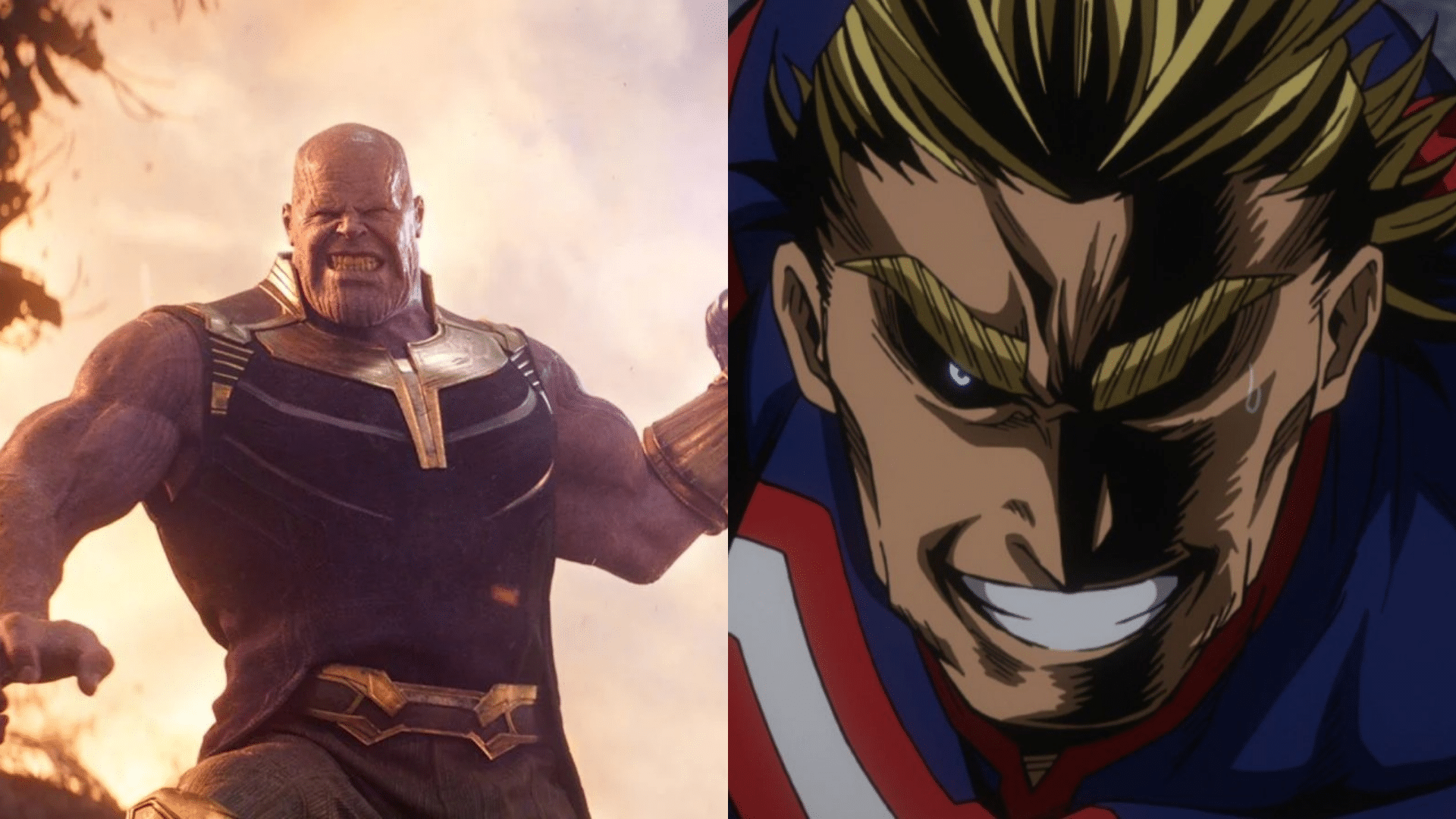 Boku no Hero Academia | All Might derrota Thanos em insano crossover, confira