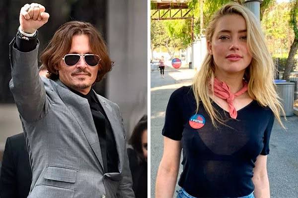 Manifestação por justiça com Johnny Depp vira tendência após sinais de inocência do ator