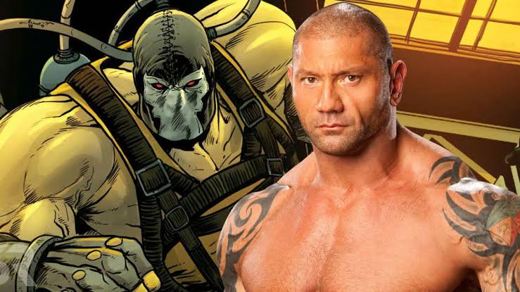 Mesmo sem nenhum projeto sendo feito, Dave Bautista foi à DC avisar que quer interpretar Bane