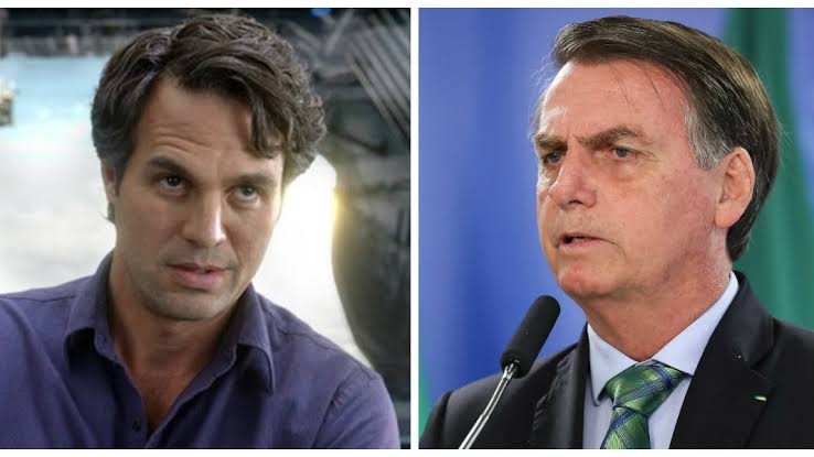 Mark Ruffalo pede para Biden não confiar em Bolsonaro