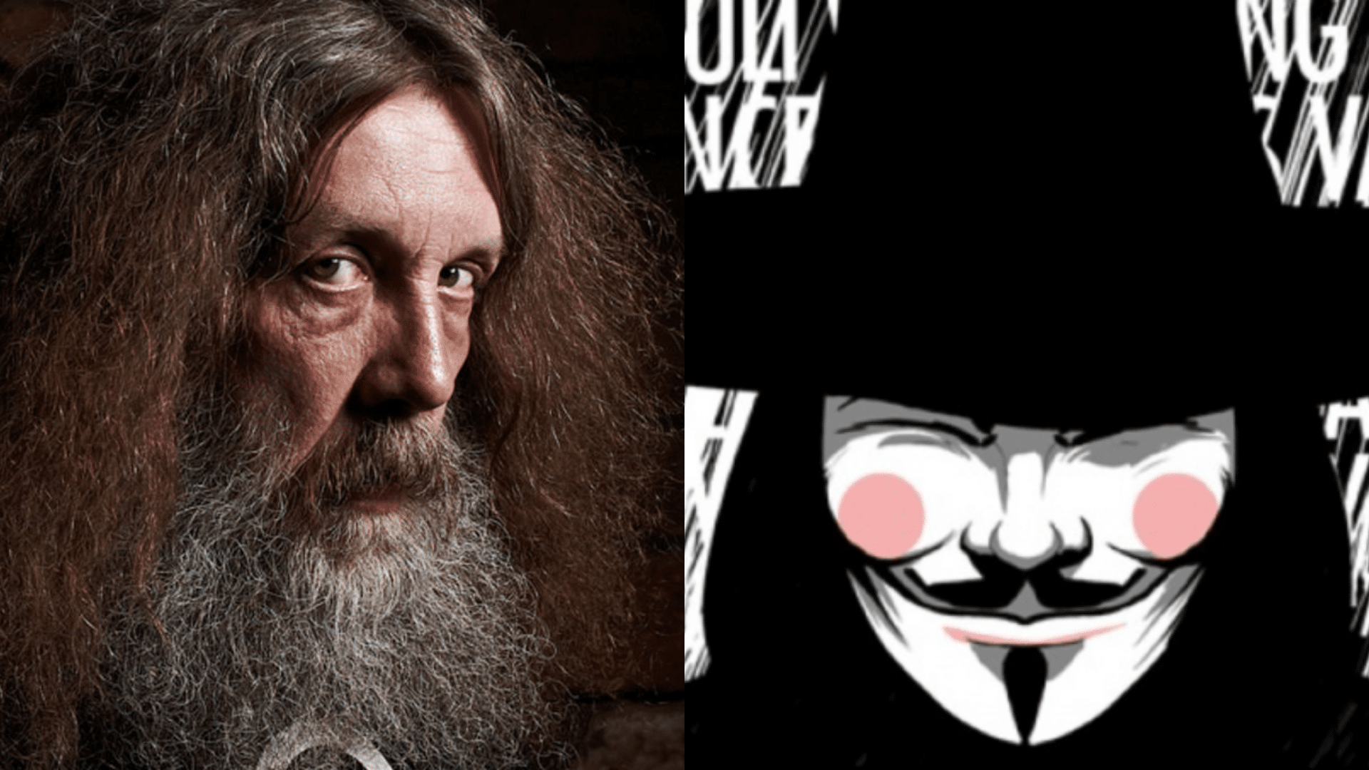 Alan Moore, criador de “V D Vingança” fecha contrato com editora de Harry Potter