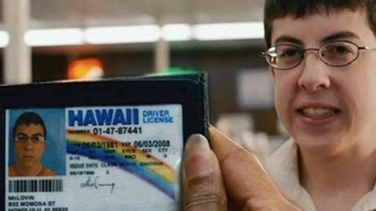 Seth Rogen comemora 40 anos de McLovin em Superbad