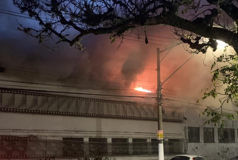 Incêndio atinge galpão da Cinemateca Brasileira em São Paulo