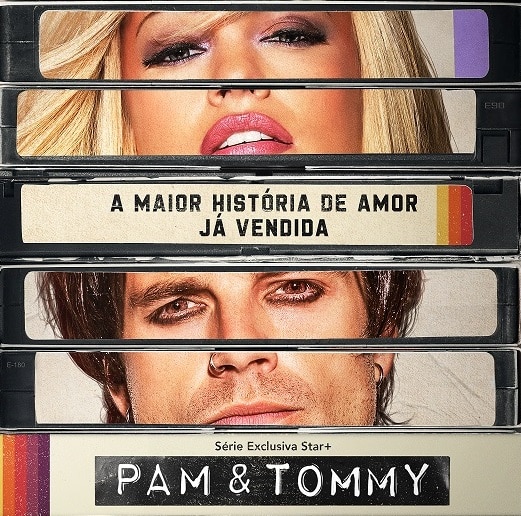 ‘Pam & Tommy’ série com Sebastian Stan e Lily James chega ao catálogo da Star+