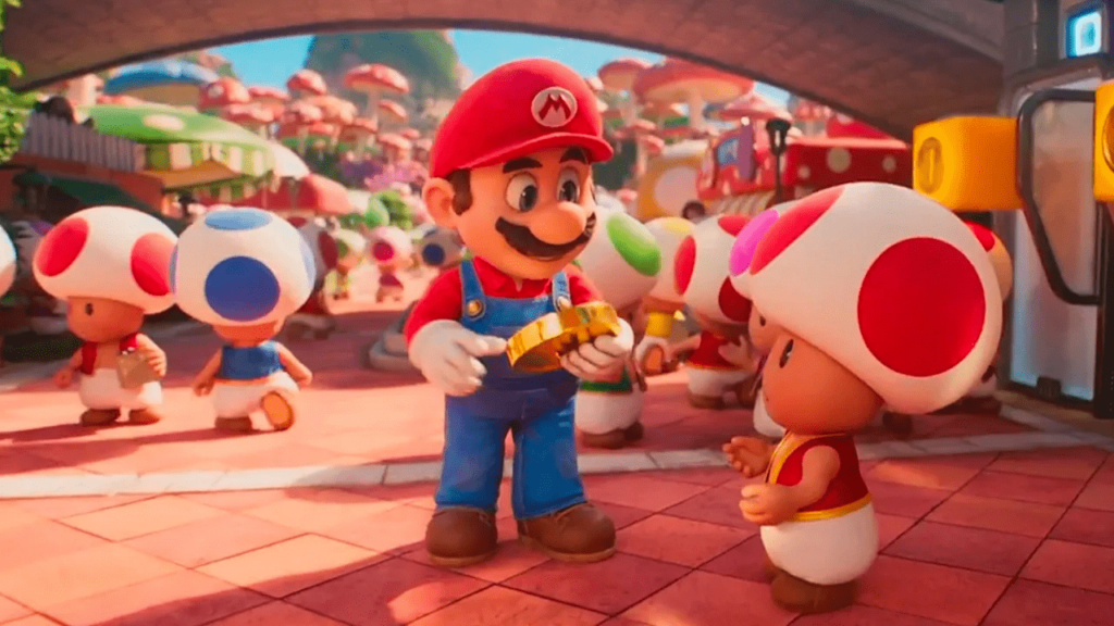 Super Mario Bros: O Filme é dirigido Aaron Horvath, Michael Jelenic. Chega em Abril nos cinemas.