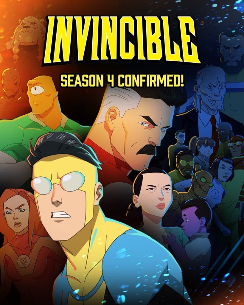 Invencível tem 4ª temporada confirmada