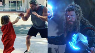 Chris Hemsworth revela qual o herói favorito do filho