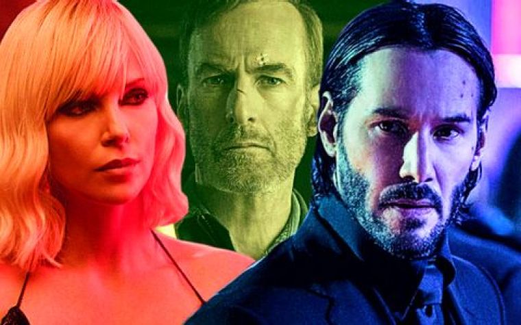 Bob Odenkirk in Nobody Charlize Theron in Atomic Blonde and Keanu Reeves in John Wick 4c470537