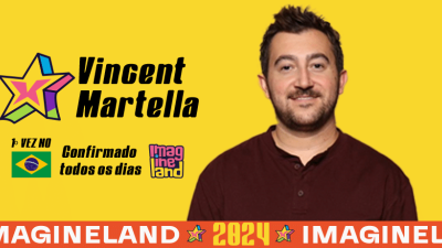 Vincent Martella virá ao Brasil em julho para o Imagineland