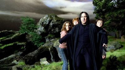 J.K. Rowling, autora de Harry Potter, Alan Rickman