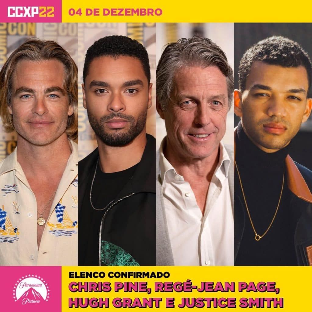 CCXP22 confirma painel com elenco de Dungeons & Dragons