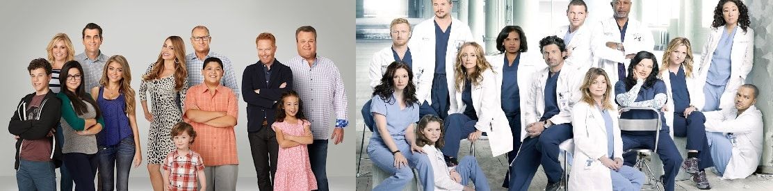 modern family grey´s anatomy